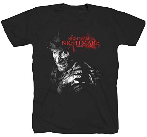 Freddy Krueger Horror Slasher Splatter Film Jason Nightmare Halloween Heavy Metal Chainsaw Massacre Shirt T-Shirt 4XL XXXXL von Tex-Ha