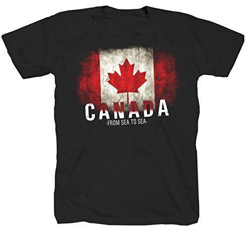 Kanada Montreal Alaska Truck Yukon Gold USA Amerika Route Chopper Bobber Texas T-Shirt Shirt 4XL XXXXL von Tex-Ha