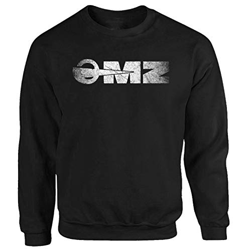 MZ Trophy Enduro DDR Simson ETZ TS RT 125 Motorrad schwarz Sweatshirt Pullover L von Tex-Ha