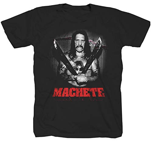 TEXHA Machete Action schwarz T-Shirt Shirt 4XL XXXXL von Tex-Ha