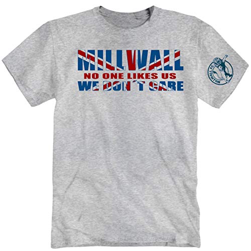London Fussball Fan Ultra England grau T-Shirt Shirt Polo L von Tex-Ha