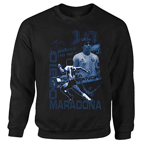 Tex-Ha Boca Juniors Barcelona Fussball Star Argentinien Neapel schwarz Sweatshirt Pullover M von Tex-Ha