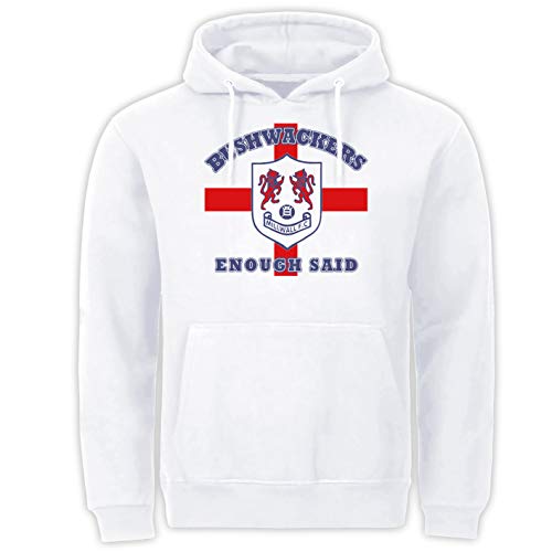 Tex-Ha Bushwackers London Fussball Hooligans Ultra FC Fan Szene Kapuzenpullover Hoodie XL von Tex-Ha