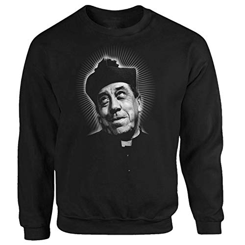 Tex-Ha Don Camillo Kult Komödie Vespa Italien Alfred Comedy Komiker Python Marple Sitcom schwarz Sweatshirt Pullover L von Tex-Ha