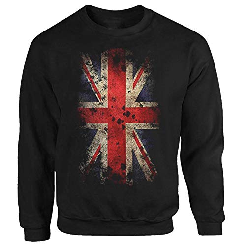 Tex-Ha Großbritannien Fahne Flag England London Union Jack UK Schottland Sweatshirt Pullover M von Tex-Ha