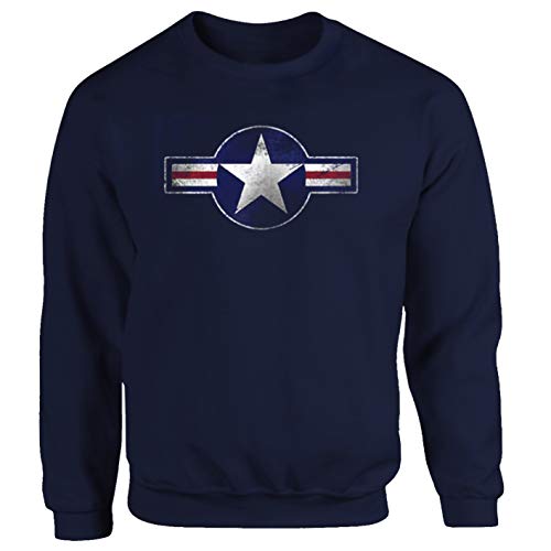 Tex-Ha U.S. Air Force Luftwaffe Fallschirmjäger Seals Navy Marines Corps NASA Pullover Sweatshirt M von Tex-Ha
