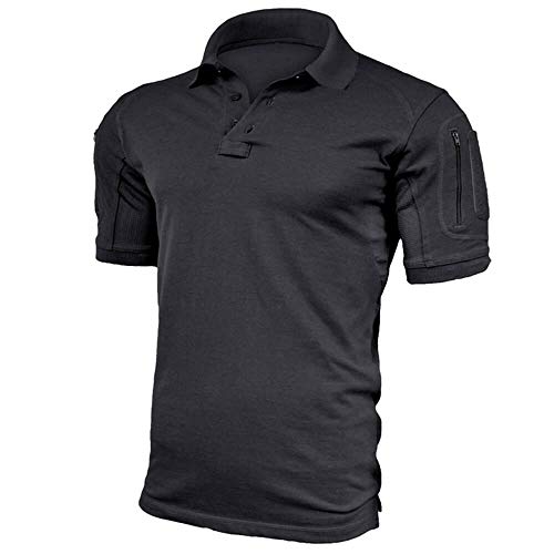 Texar Herren Poloshirt Elite Pro Schwarz XXL von Texar
