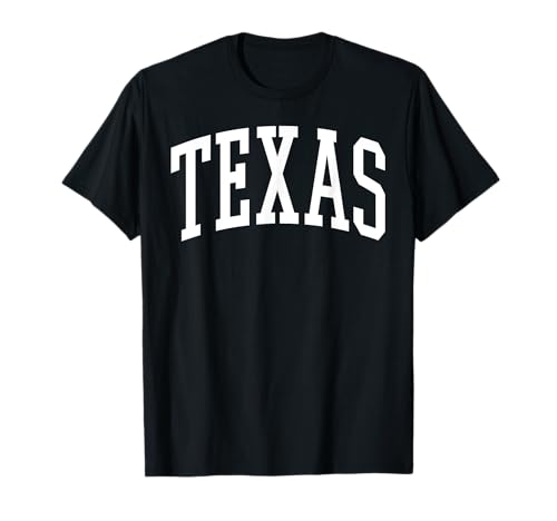 Texas TX Vintage Varsity Sports Text Damen Herren T-Shirt Texas TX Vintage Varsity Sports Text Damen Herren T-Shirt von Texas Retro Tees