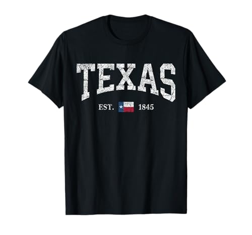 Texas T-Shirt Damen Herren Kinder Texas Staatsflagge Distressed T-Shirt Texas T-Shirt Damen Herren Kinder Texas Staatsflagge Distressed T-Shirt von Texas Shirts For Men Women & Kids
