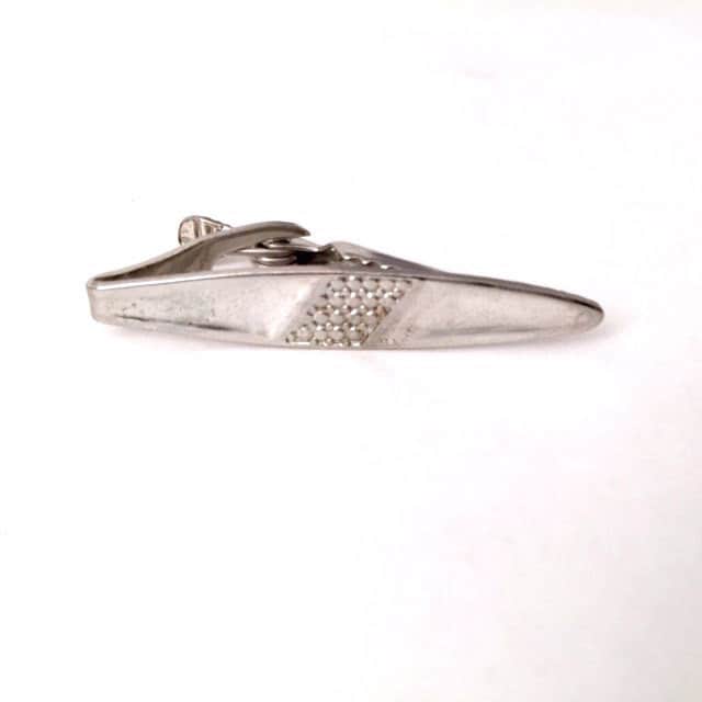 Vintage Silber Ton Krawattennadel Geätzt Krawatte Bar, Retro Kreis Design Krawattenverschluss Vintage Silber Ton Krawattennadel Geätzt Krawatte Bar, Retro Kreis Design Krawattenverschluss von TexasGalTreasures