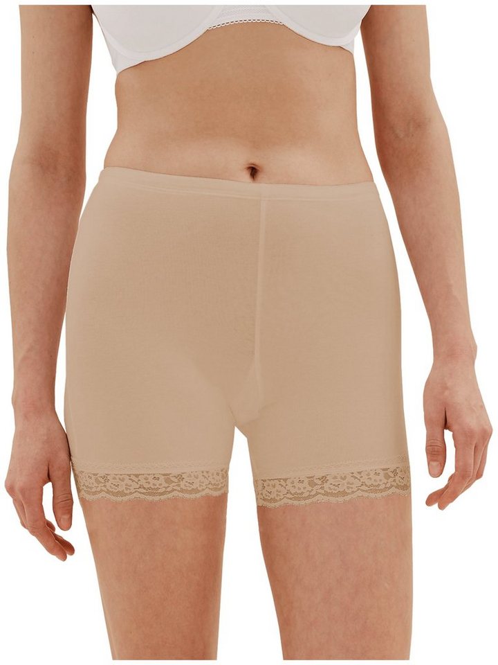 TEXEMP Radlerhose Damen Sicherheitsshorts Shorts Unterhose Unterwäsche Spitze Hosen (1-tlg) 95% Baumwolle - Atmungsaktiv von TEXEMP