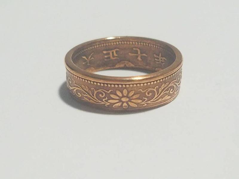 Coin Ring Japan 1 Sen Coin Ring Japan 1 Sen von TexleyCoinRings