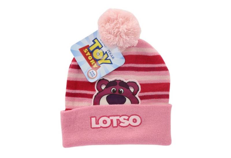 Textiel Trade B.V. Bommelmütze Toy Story Wintermütze Lotso mit Bommel und gesticktem Motiv von Textiel Trade B.V.