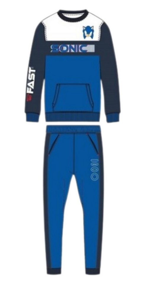 Textiel Trade B.V. Jogginganzug Sonic the Hedgehog Kinder Freizeitanzug mit Motivdruck von Textiel Trade B.V.