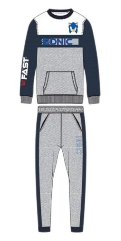 Textiel Trade B.V. Jogginganzug Sonic the Hedgehog Kinder Freizeitanzug mit Motivdruck Textiel Trade B.V. Jogginganzug Sonic the Hedgehog Kinder Freizeitanzug mit Motivdruck von Textiel Trade B.V.