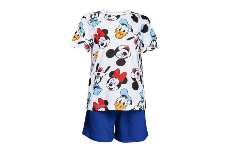 Textiel Trade B.V. Schlafanzug Mickey Mouse Kinder Baumwolle Shortama kurz Nachtwäsche von Textiel Trade B.V.