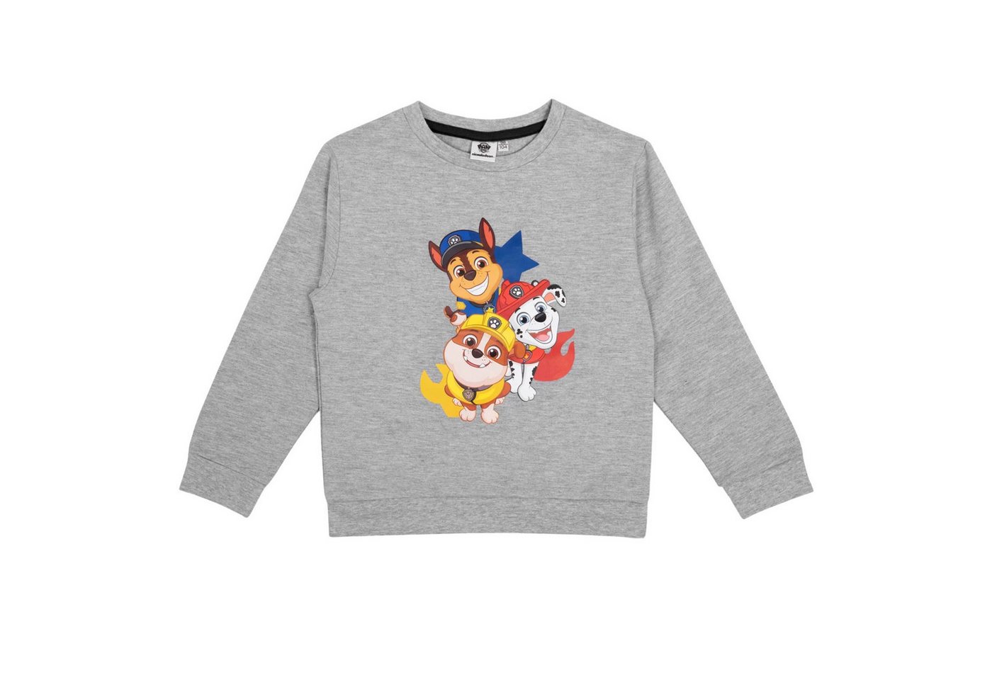 Textiel Trade B.V. Sweatshirt Paw Patrol Kinder Steckbrücke Shirt Baumwolle Mädchen Jungen von Textiel Trade B.V.