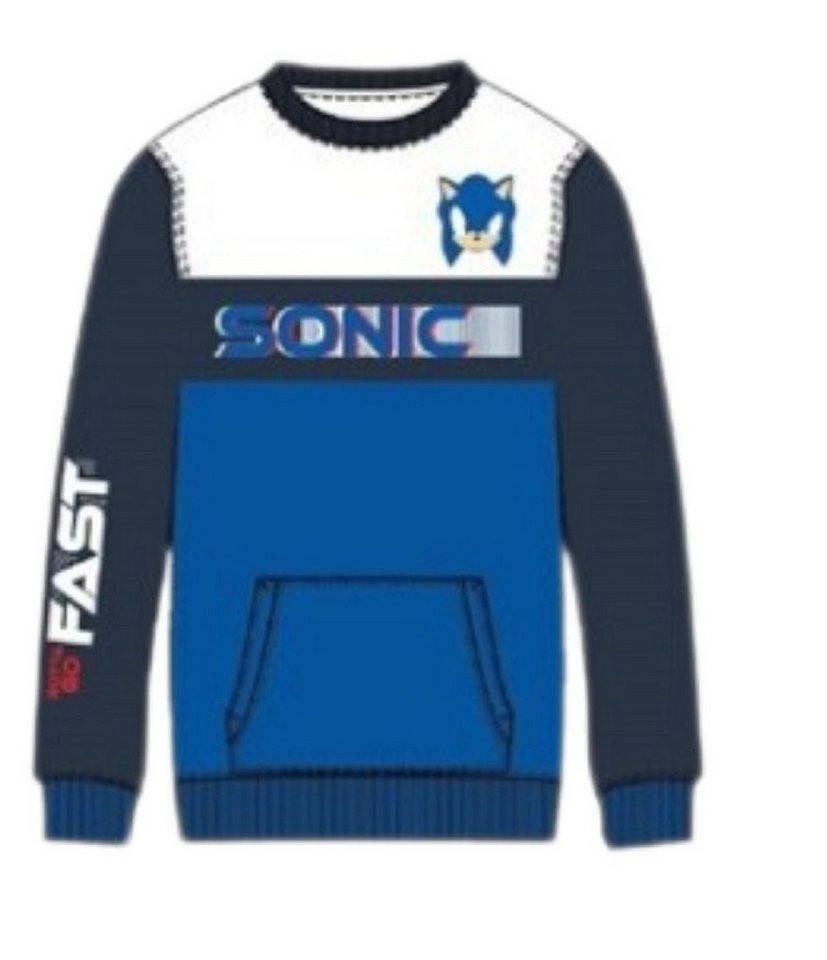Textiel Trade B.V. Sweatshirt Sonic the Hedgehog Bequemer Kinder Sweater für Schule & Freizeit von Textiel Trade B.V.