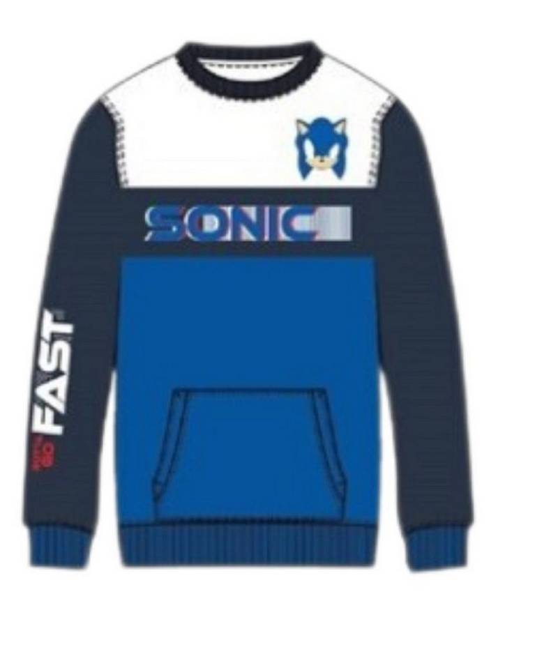 Textiel Trade B.V. Sweatshirt Sonic the Hedgehog Bequemer Kinder Sweater für Schule & Freizeit Textiel Trade B.V. Sweatshirt Sonic the Hedgehog Bequemer Kinder Sweater für Schule & Freizeit von Textiel Trade B.V.