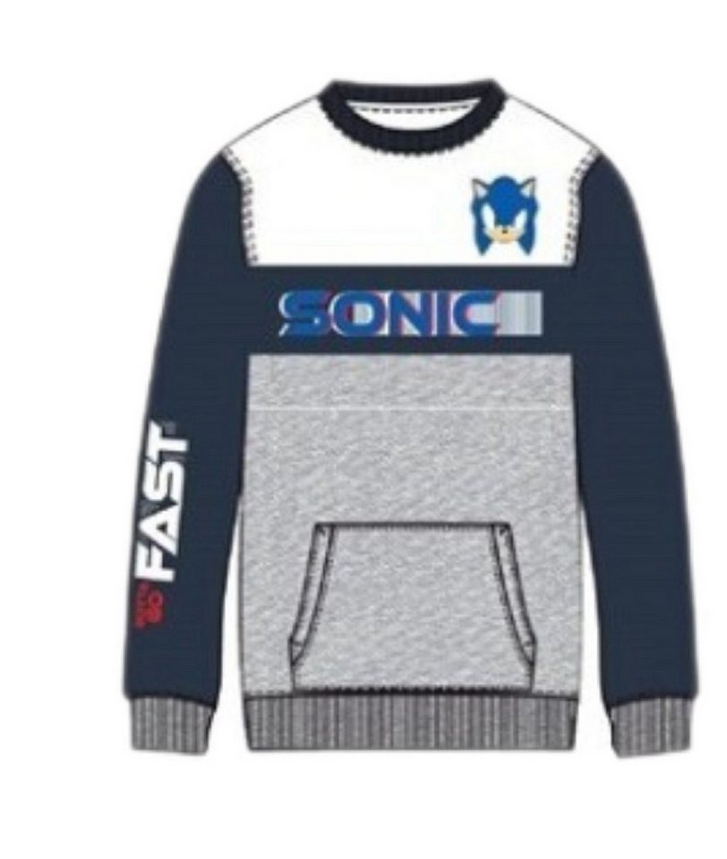 Textiel Trade B.V. Sweatshirt Sonic the Hedgehog Bequemer Kinder Sweater für Schule & Freizeit Textiel Trade B.V. Sweatshirt Sonic the Hedgehog Bequemer Kinder Sweater für Schule & Freizeit von Textiel Trade B.V.
