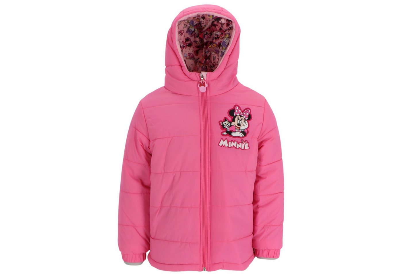 Textiel Trade B.V. Winterjacke Disney Minnie Mantel für Kinder Winterjacke mit Kapuze (Packung) von Textiel Trade B.V.