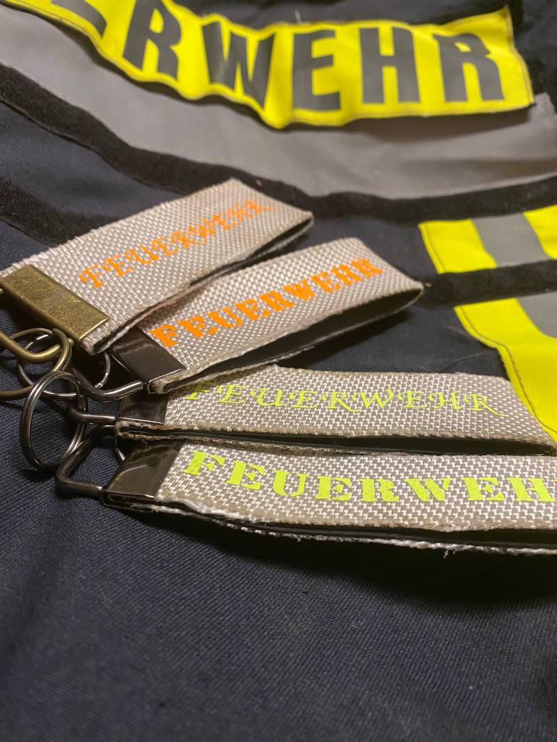 Schlüsselanhänger Feuerwehr von TextilSeydel