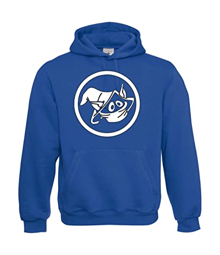 Textilfabrik Hering Kapuzenpullover - Orko He Man Skeletor Motu TV (L, Blau) von Textilfabrik Hering
