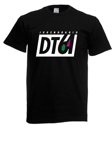 Textilfabrik Hering T-Hemd - DT64 JUGENDRADIO (Schwarz, XXL) von Textilfabrik Hering