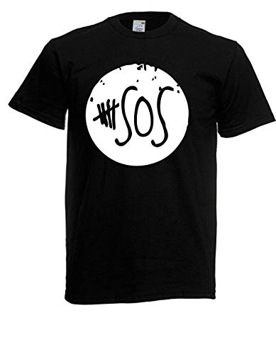 T-Shirt - 5SOS 5 Seconds of Summer (Schwarz, L) von Textilhandel Hering