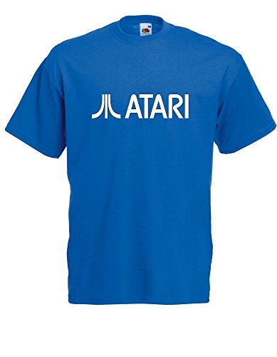 T-Shirt - Atari klein (Blau, L) von Textilhandel Hering