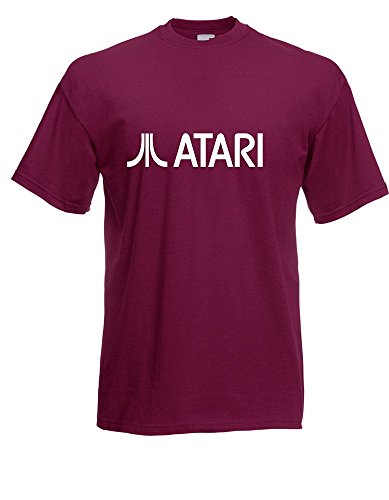 T-Shirt - Atari klein (Bordeaux, XXL) von Textilhandel Hering