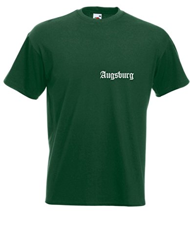 T-Shirt - Augsburg (Grün, L) von Textilhandel Hering