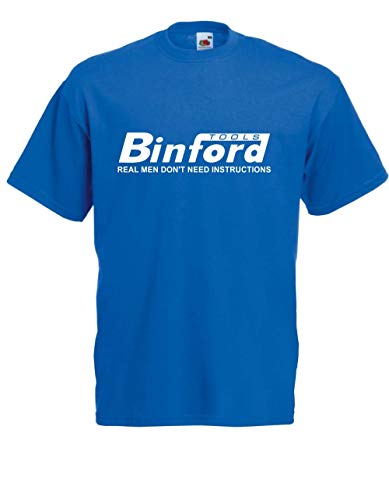 T-Shirt - Binford Tools (Blau, M) von Textilhandel Hering