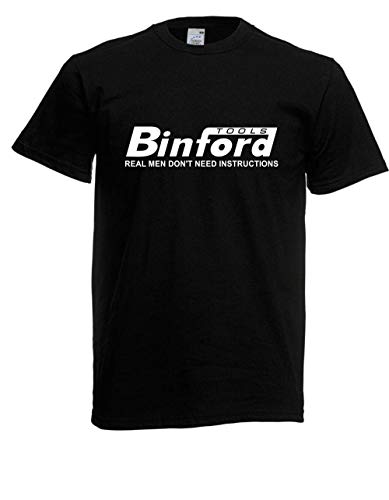 T-Shirt - Binford Tools (Schwarz, 4XL) von Textilhandel Hering