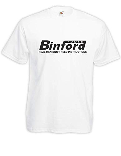 T-Shirt - Binford Tools (Weiß, M) von Textilhandel Hering