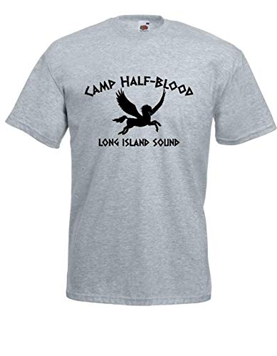 T-Shirt - Camp Halfblood (Grau, S) von Textilhandel Hering