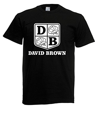 T-Shirt - David Brown (Schwarz, 4XL) von Textilhandel Hering