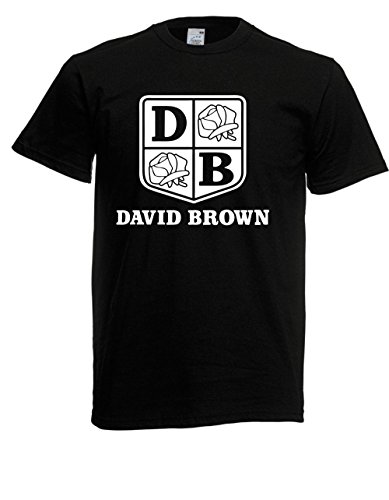 T-Shirt - David Brown (Schwarz, L) von Textilhandel Hering