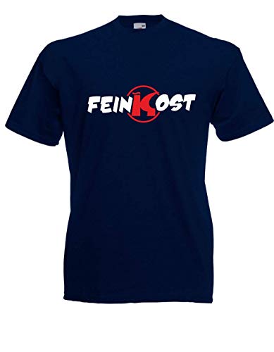 T-Shirt - Feinkost (Navy, XL) von Textilhandel Hering