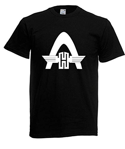 T-Shirt - Hanomag (Schwarz, 5XL) von Textilhandel Hering