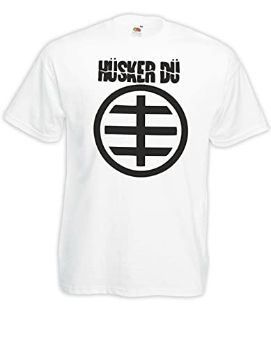 T-Shirt - Hüsker Dü (Weiß, L, l) von Textilhandel Hering