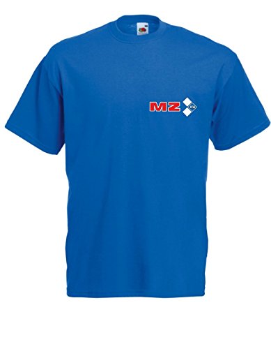 T-Shirt - MZ (Blau, M) von Textilhandel Hering