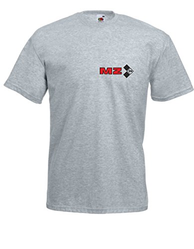 T-Shirt - MZ (Grau, XXL) von Textilhandel Hering