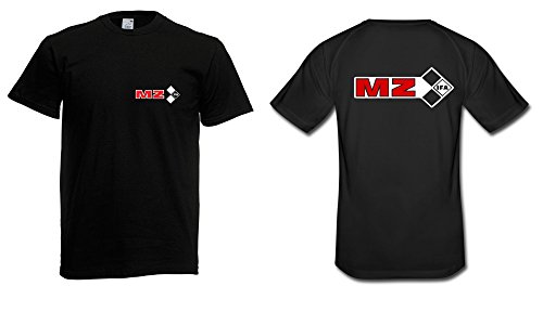 T-Shirt - MZ (Schwarz, 4XL) von Textilhandel Hering
