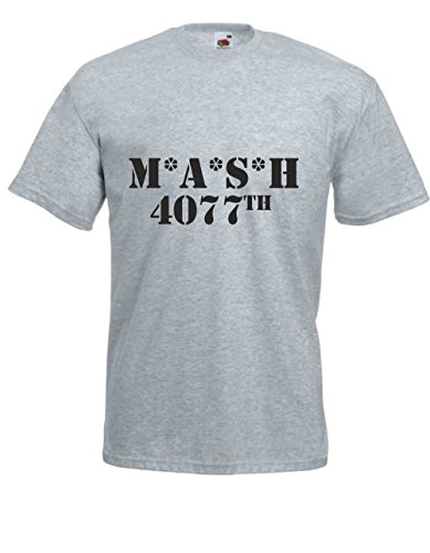 T-Shirt - Mash (Grau, XXL) von Textilhandel Hering