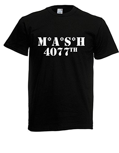 T-Shirt - Mash (Schwarz, 3XL) von Textilhandel Hering