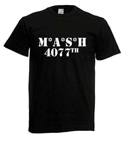 T-Shirt - Mash (Schwarz, 5XL) von Textilhandel Hering