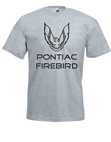 T-Shirt - Pontiac Firebird (Grau, M) von Textilhandel Hering