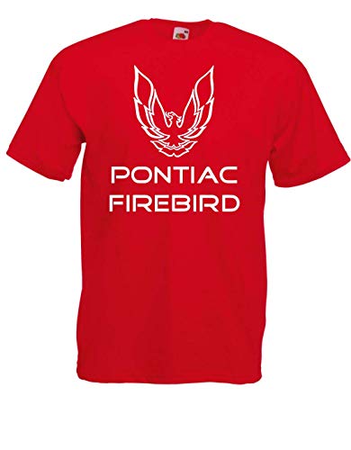T-Shirt - Pontiac Firebird (Rot, XL) von Textilhandel Hering