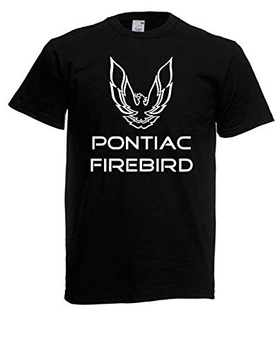 T-Shirt - Pontiac Firebird (Schwarz, XL) von Textilhandel Hering